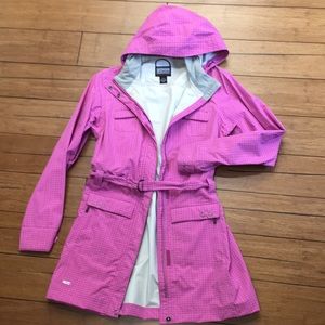 Outdoor Research trench raincoat pink size M